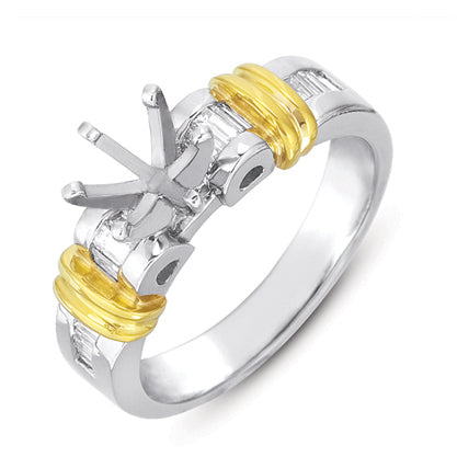 Platinum Engagement Ring - EN6013-PL