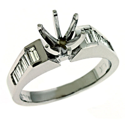 White Gold Engagement Ring - EN6023WG