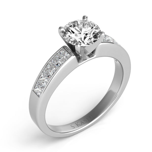 Platinum Engagement Ring - EN6026-PL