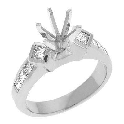 White Gold Engagement Ring - EN6045WG