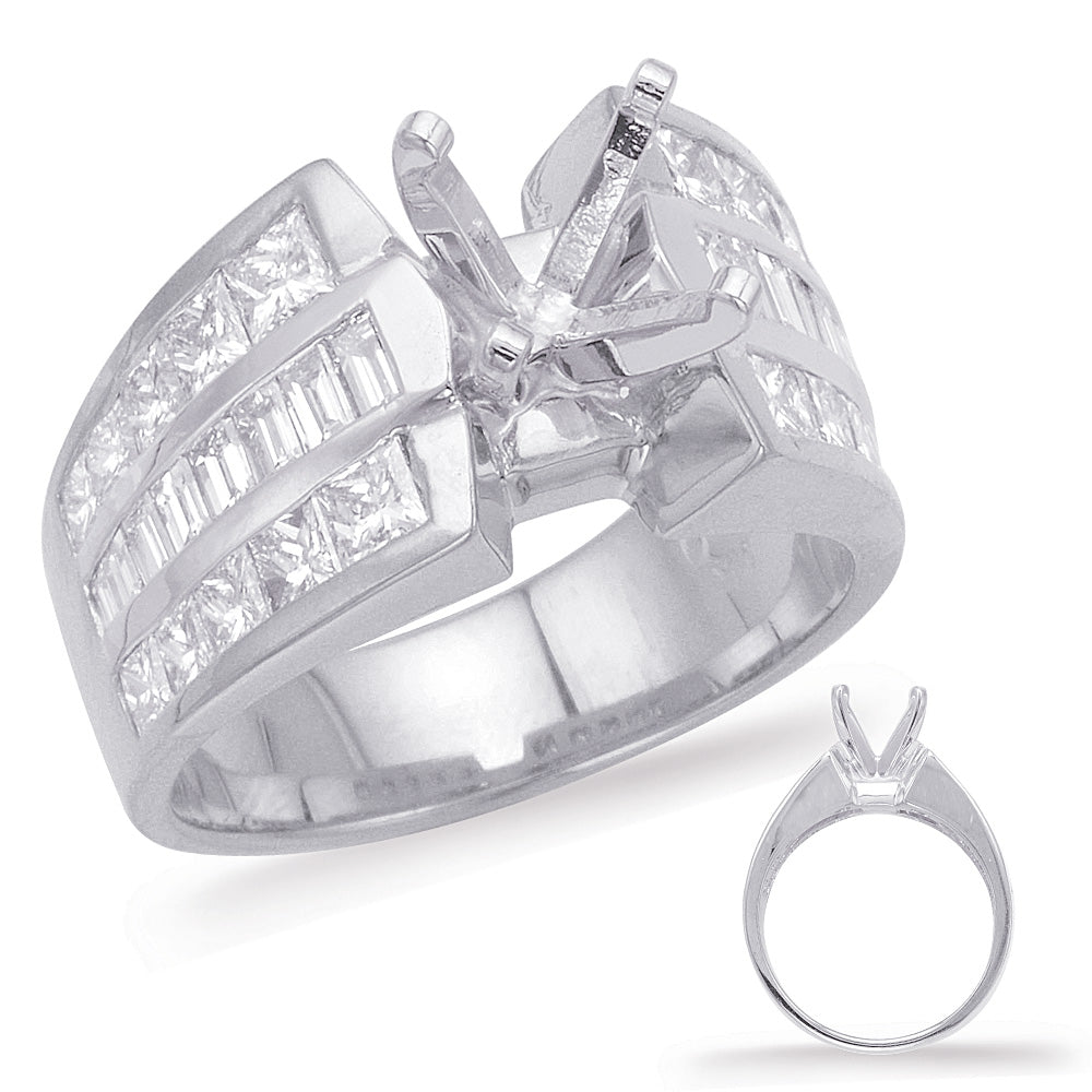 Platinum Engagement Ring - EN6047-PL