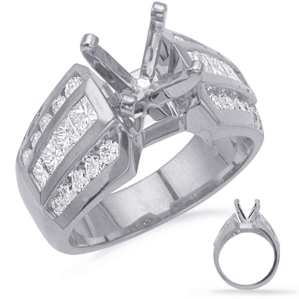 White Gold Engagement Ring - EN6048WG