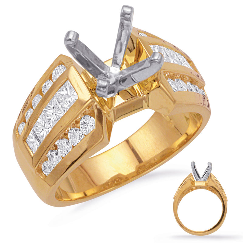 Yellow Gold Engagement Ring - EN6048YG