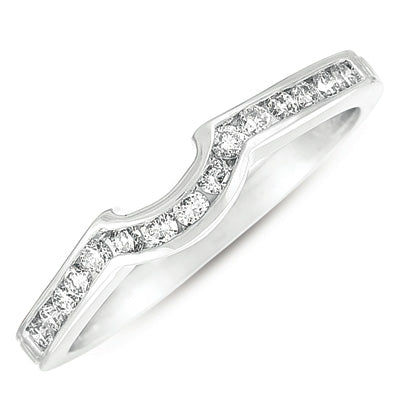 White Gold Matching Band - EN6060-BWG