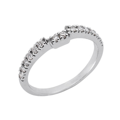 White Gold Matching Band - EN6072-BWG