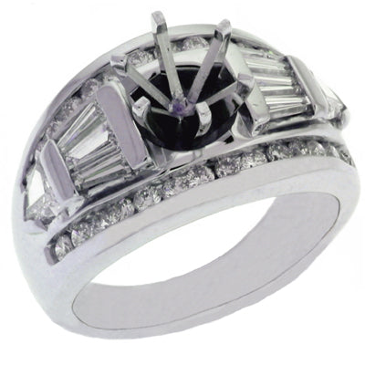 White Gold Engagement Ring - EN6082WG