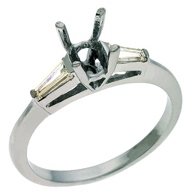 White Gold Engagement Ring - EN6085WG