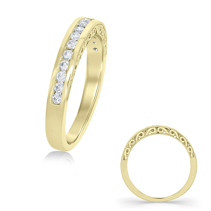 Yellow Gold Matching Band - EN6092-BYG