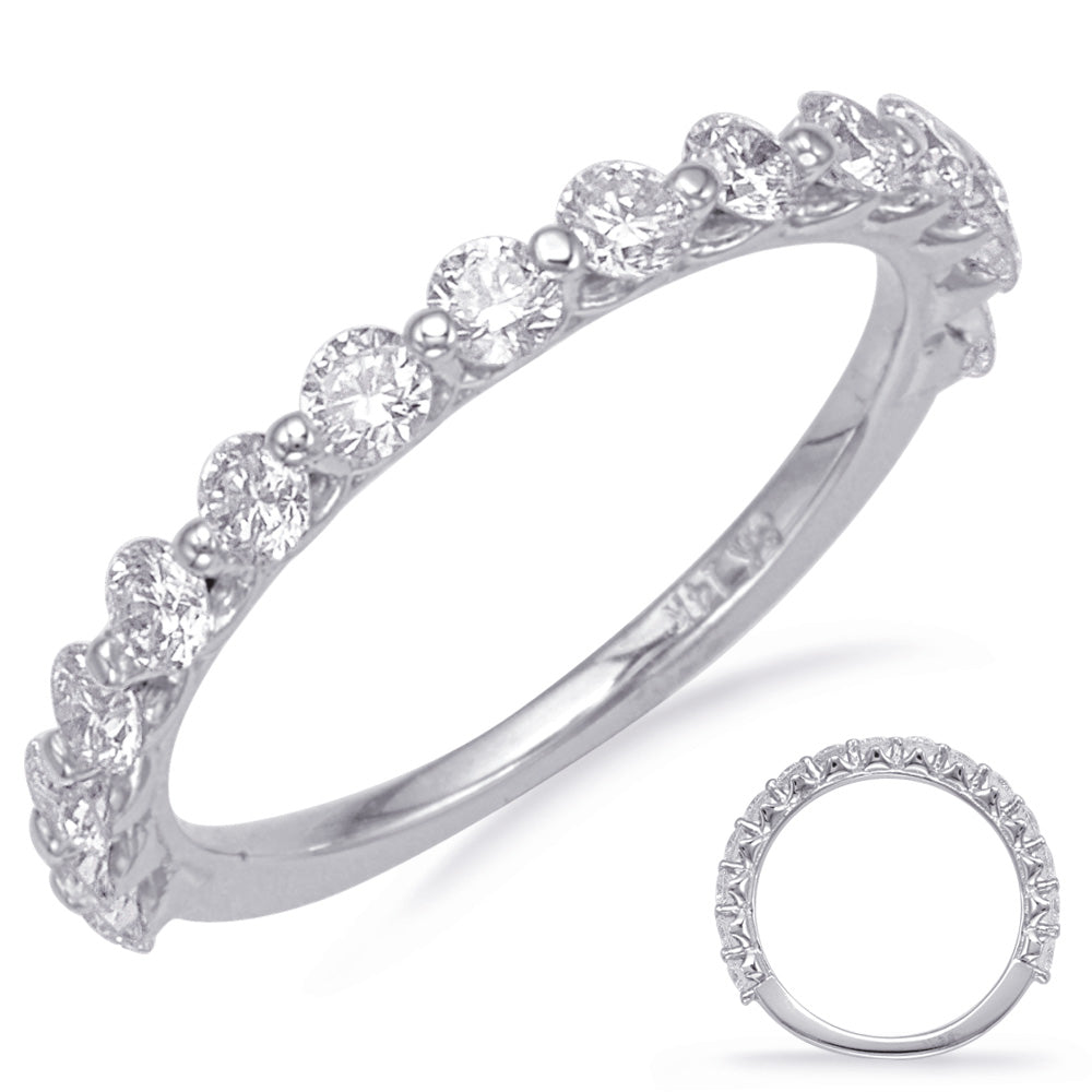 White Gold Matching Band - EN6113-BWG