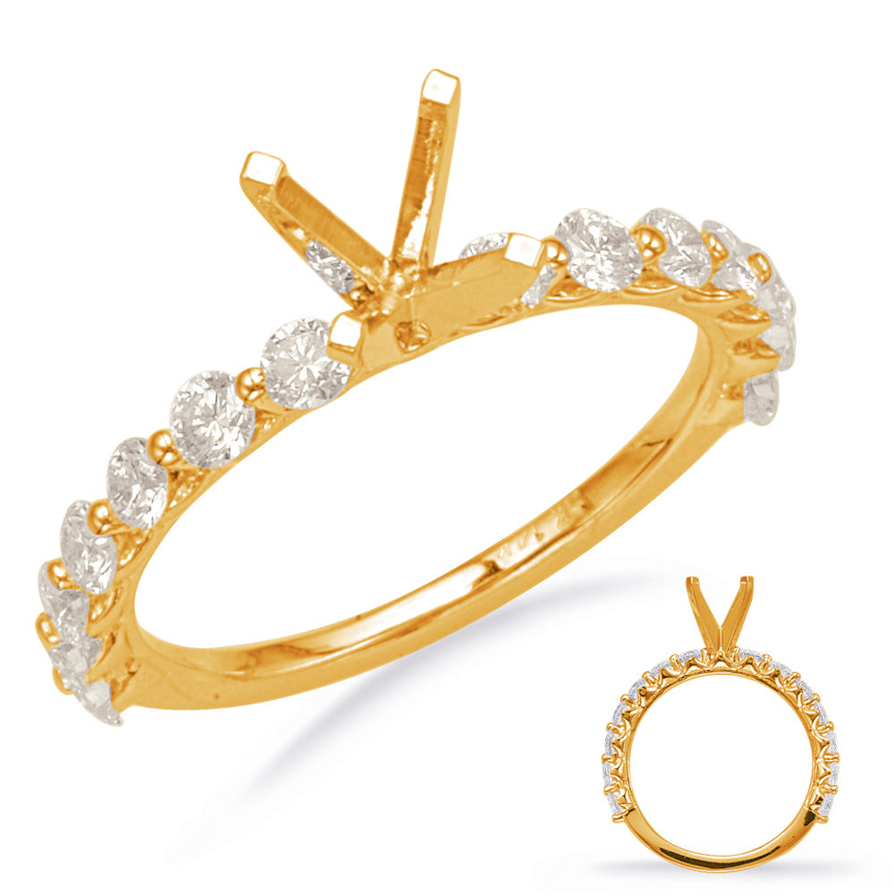 Yellow Gold Engagement Ring - EN6113YG