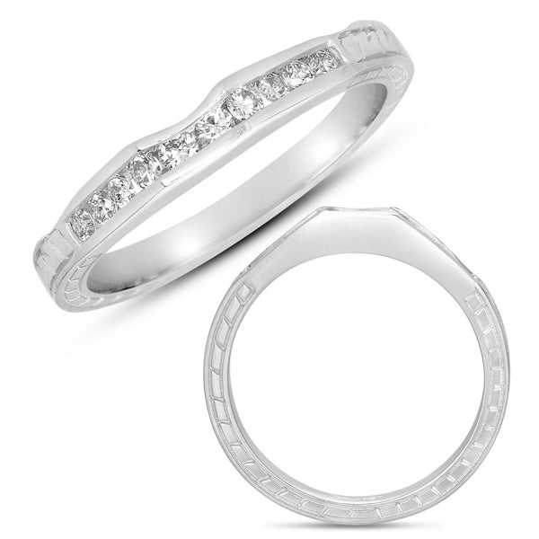 White Gold Matching Band - EN6132-BWG