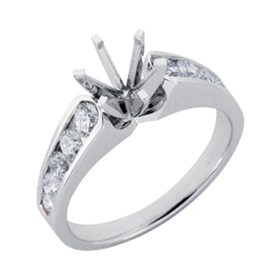 Platinum Engagement Ring - EN6140-PL