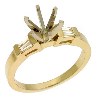 Yellow Gold Engagement Ring - EN6154