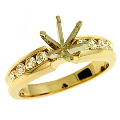 Yellow Gold Engagement Ring - EN6159YG