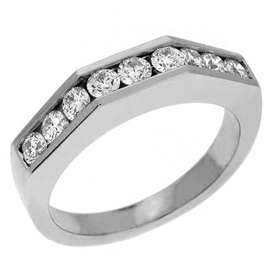 White Gold Matching Band - EN6171-BWG