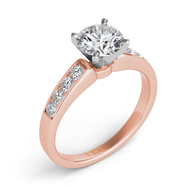 Rose Gold Engagement Ring - EN6195RG