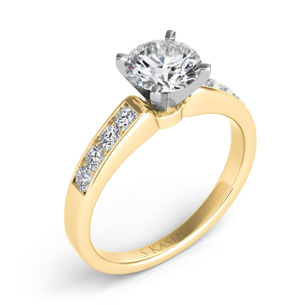 Yellow Gold Engagement Ring - EN6195YG