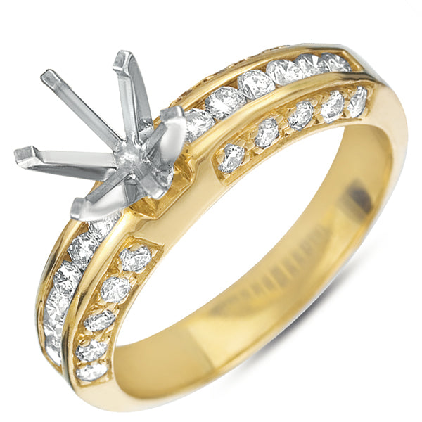 Yellow Gold Engagement Ring - EN6211