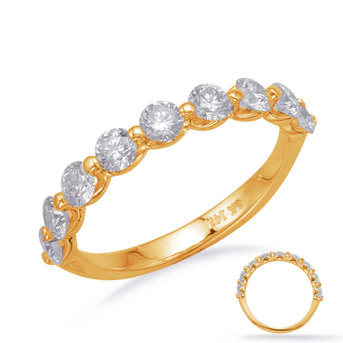 Yellow Gold Matching Band - EN6247-BYG