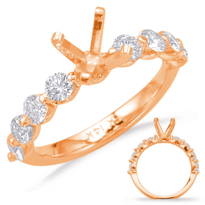 Rose Gold Engagement Ring - EN6247RG