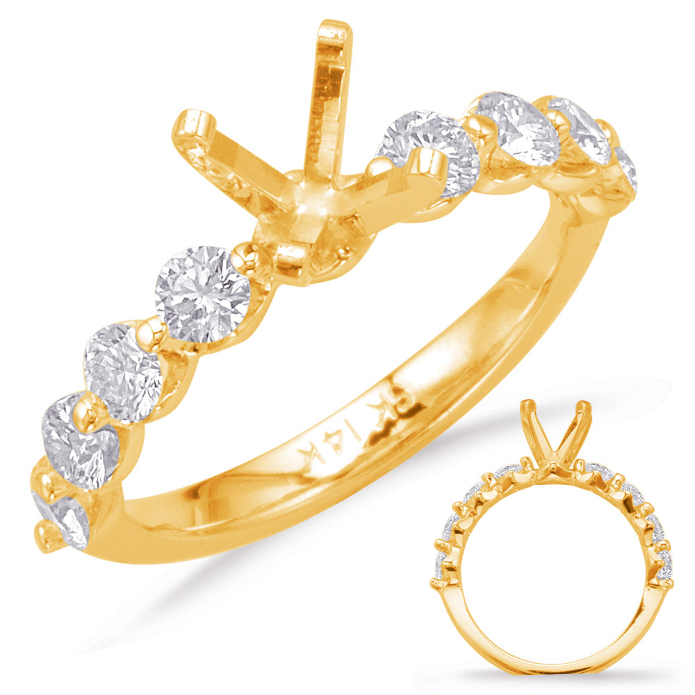 Yellow Gold Engagement Ring - EN6247YG