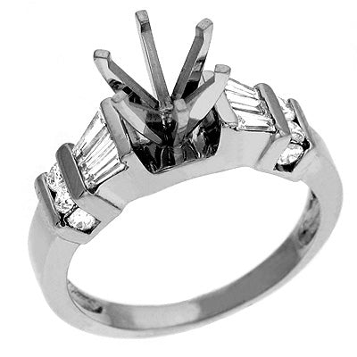 Platinum Engagement Ring - EN6249-PL