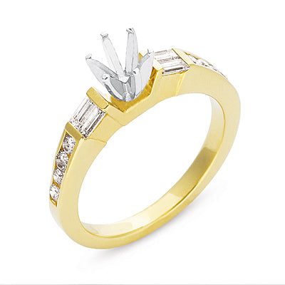 Engagement Ring - EN6267-18K