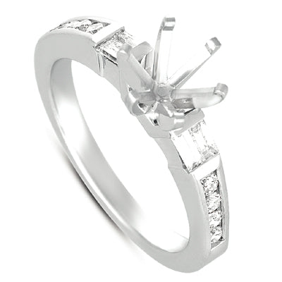 Platinum Engagement Ring - EN6267-PL
