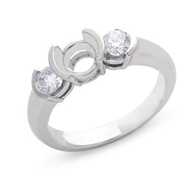 White Gold Engagement Ring - EN6311WG