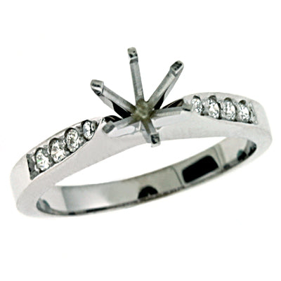Platinum Engagement Ring - EN6315-PL