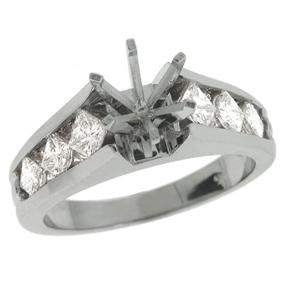 White Gold Engagement Ring - EN6367WG