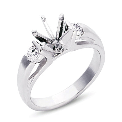 Platinum Engagement Ring - EN6385-PL