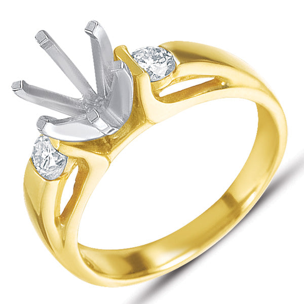 Yellow Gold Engagement Ring - EN6385YG