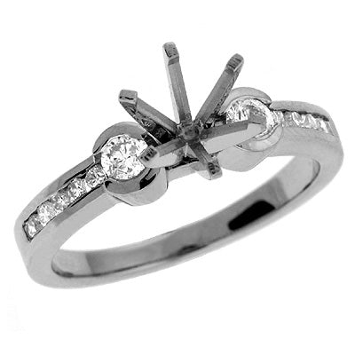 Platinum Engagement Ring - EN6399-PL