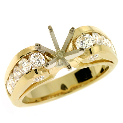 Yellow Gold Engagement Ring - EN6401YG