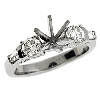 Platinum Engagement Ring - EN6411-PL
