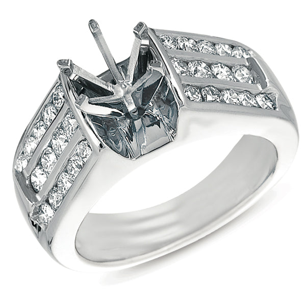 White Gold Engagement Ring - EN6463WG