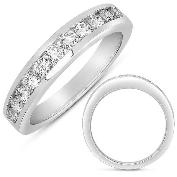 White Gold Matching Band - EN6468-BWG