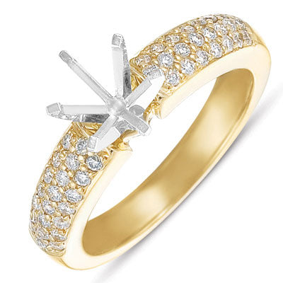 Yellow Gold Engagement Ring - EN6502YG