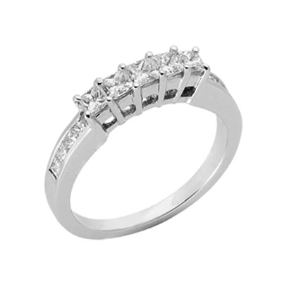 White Gold Matching Band - EN6544-BWG