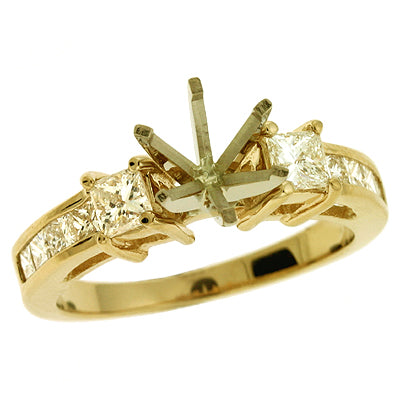 Yellow Gold Engagement Ring - EN6544YG