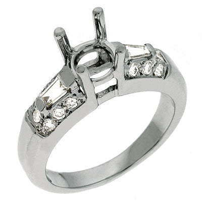 White Gold Engagement Ring - EN6584WG