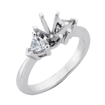 White Gold Engagement Ring - EN6587WG