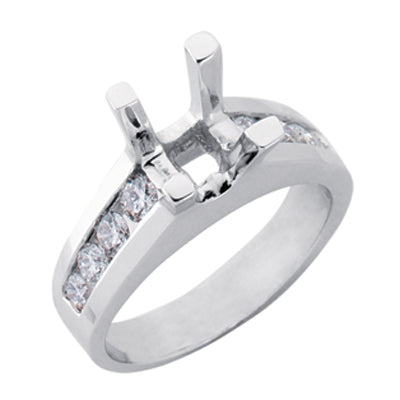 White Gold Engagement Ring - EN6589WG