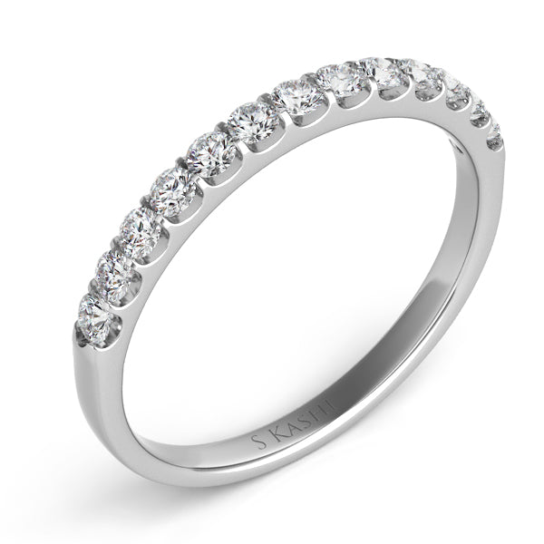 White Gold Matching Band - EN6593-BWG