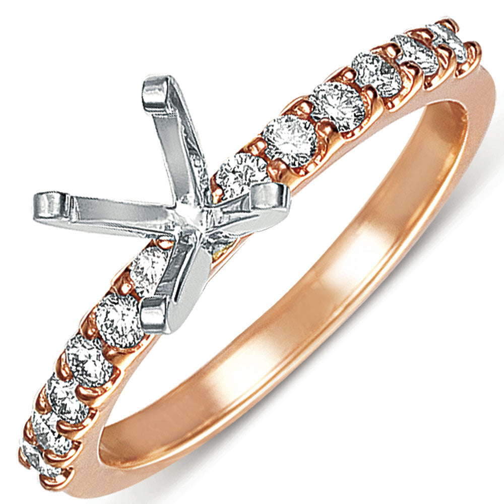 Rose Gold Engagement Ring - EN6593RG