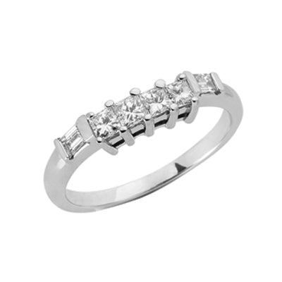 White Gold Matching Band - EN6595-BWG