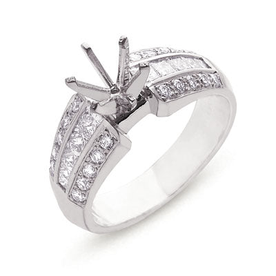 Platinum Engagement Ring - EN6600-PL
