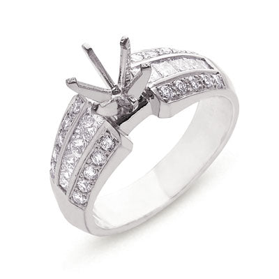 White Gold Engagement Ring - EN6600WG