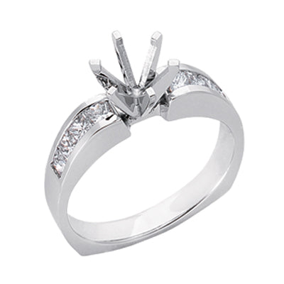 Platinum Engagement Ring - EN6619-PL